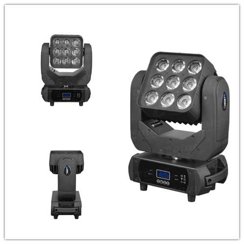 Buy cheap Color Disco Lighting LED Wash Moving Head RGBW 9pcs 10W 15 / 21 / 49 Channel from wholesalers