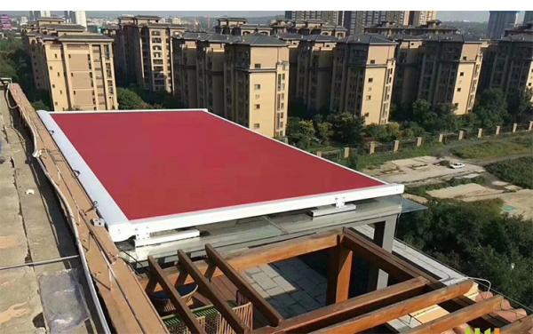 Modern Remote Control Skylight Awning Conservatory Canopy Motorised Retractable Roof