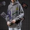 Buy cheap Dark Street Spoof Personalised Graffiti Hoodies Cartoon Baggy Hip Hop Pullover from wholesalers