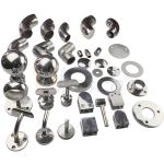 Inox Stair Balustrade Fittings SUS 201 304 316 Stainless Steel Railing