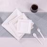 Buy cheap Takeaway Paper Containers Square Paper Plate For Takeout No Oil from wholesalers