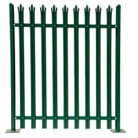 Buy cheap Anti Theft Powder Coated Palisade Fencing , Metal Palisade Security Fencing product