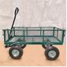 Buy cheap Ironton Steel Garden Cart 440 lb Capacity Heavy Duty Garden Dump Truck Rubber Inflatable Wheel from wholesalers