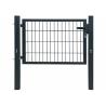 Buy cheap Dark green PVC Coated 5x3.5ft Fence Garden Gate from wholesalers