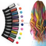 Kids Safe Hair Chalk Comb Set Washable Hair Dye Chalk for Temporary Hair Color