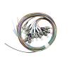 Buy cheap Single Mode Pigtail FTTH ST UPC/APC Colorful LSZH/PVC 12cores Optic Fiber Pigtail from wholesalers