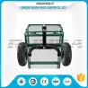 Buy cheap Steel Mesh 4 Wheel Garden Cart Load Capacity 150-300kg Powder Coated Finish from wholesalers