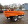 Buy cheap 3T2W 2wheel Dump Trailer 3000kgs; Farm Transport Tipping Trailer; Hydraulic Dump Trailer from wholesalers