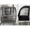 Buy cheap 48" Refrigerated Curved Glass Countertop Bakery Display Case With Led Lighting from wholesalers