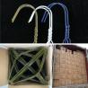 Buy cheap Blue Dry Cleaner Wire Suit Hanger Low Carbon Steel Material Custom Design from wholesalers