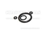 Customized Black NBR Rubber O Ring Seals Abrasion Resistance For Aviation