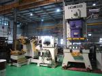 CE Coil Feeder Straightener Stamping Production Line , Automatic Feeding