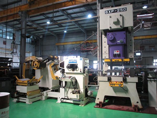 Buy cheap Multi - Functional Steel Coil Uncoiler Short Gauge Feeder / Mechanical Shearing Machine from wholesalers