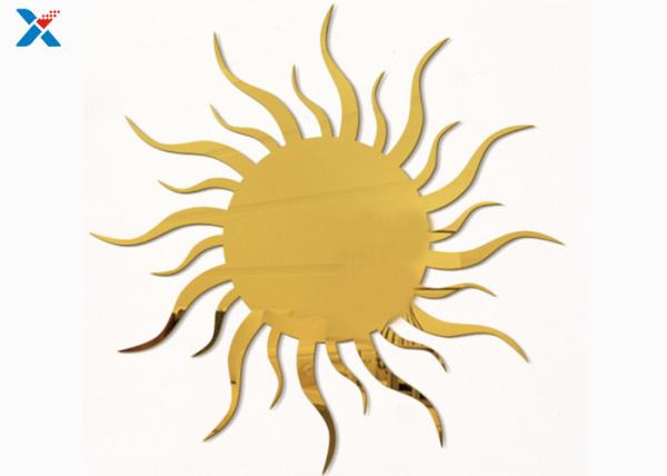 Buy cheap Clear Acrylic Mirror Wall Stickers For Living Room / Home Furnishing from wholesalers