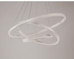 DIY black ring modern led pendant lights led commercial chandelier pendant