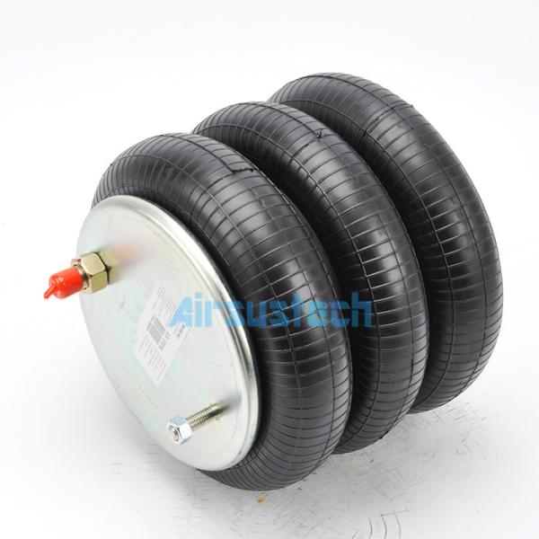 Buy cheap 1/4NPT Air Spring Shocks 3B12-310 578933100 Goodyear Bagged Suspension 3 Convoluted Rubber from wholesalers