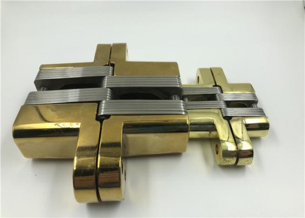 Buy cheap Front Door Stainless Steel Concealed Hinges With PVD And GP Coated from wholesalers