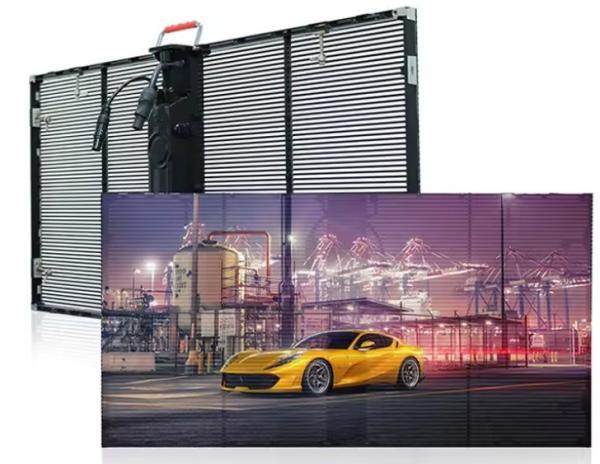 Buy cheap 1000x500mm Transparent Led Video Wall 4500cd Brightness For Indoor Event from wholesalers
