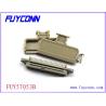 Buy cheap TYCO 50 Pin Receptacle Centronic Solder Connector With 180°Plastic Cover Certificated UL from wholesalers