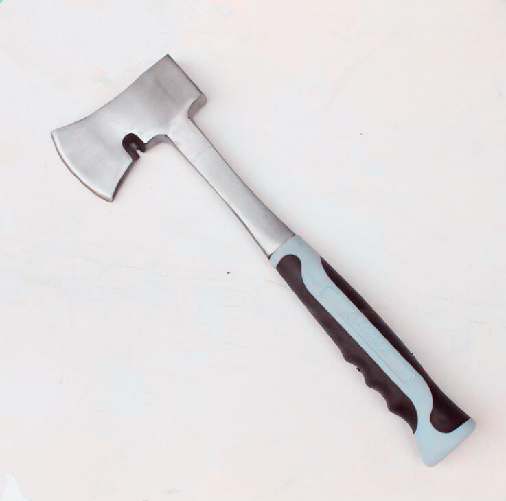 500G Hatchet with grade A polishing surface and most durable conjoined steel handle