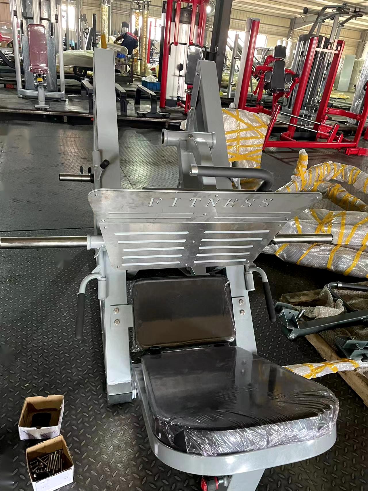 Strength Training Gym Equipment Plate Loaded 45 Degree Leg Press Machine