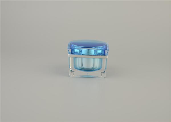 Buy cheap Colorful Empty Plastic Cosmetic Packaging Cream Jar Acrylic Cream Jar from wholesalers