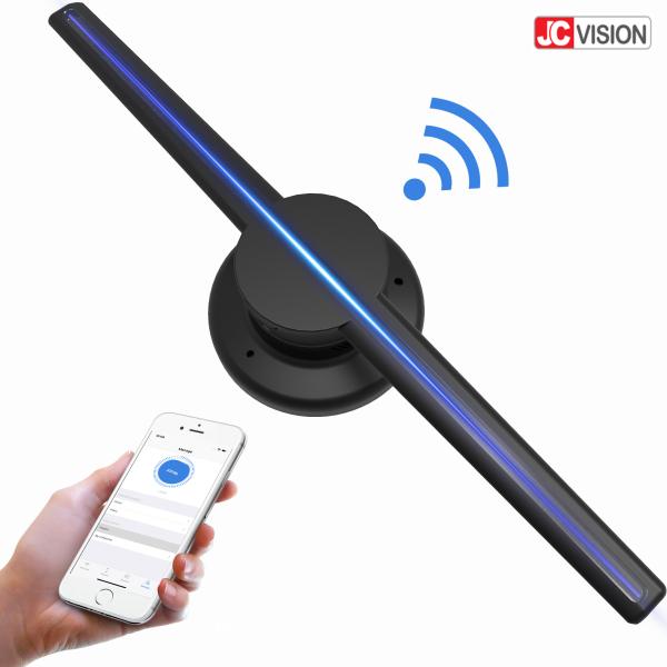 Buy cheap 45cm LED 3D Holographic Projector Advertising LED Hologram Fan Display from wholesalers