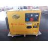 Buy cheap 5KVA Small Diesel Standby Generators Residential , Low Noise Diesel Generator from wholesalers