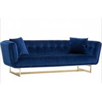 Buy cheap Luxury Furniture Stainless Steel Lounge Sofa For Living Room product