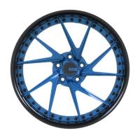 Buy cheap Brushed Blue 22 Inch Forged Wheels product