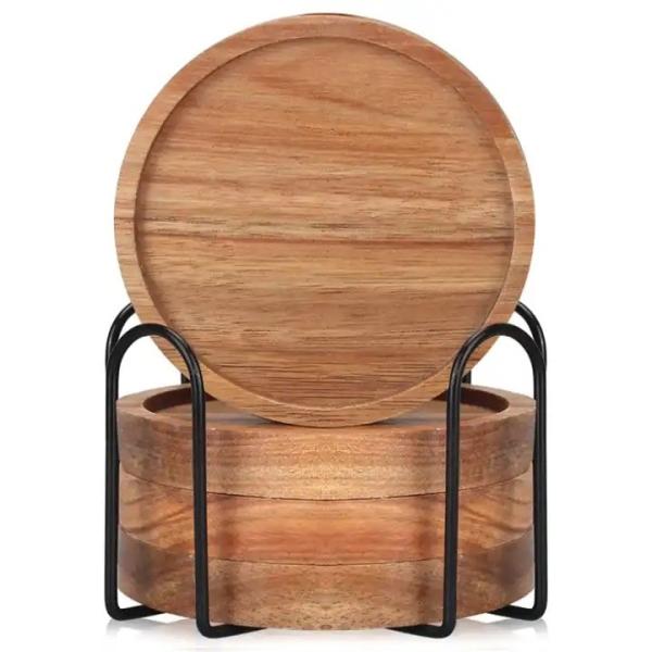 Buy cheap Manufacturers wholesale can customize beautiful practical durable high quality environmental protection home decoration coasters from wholesalers