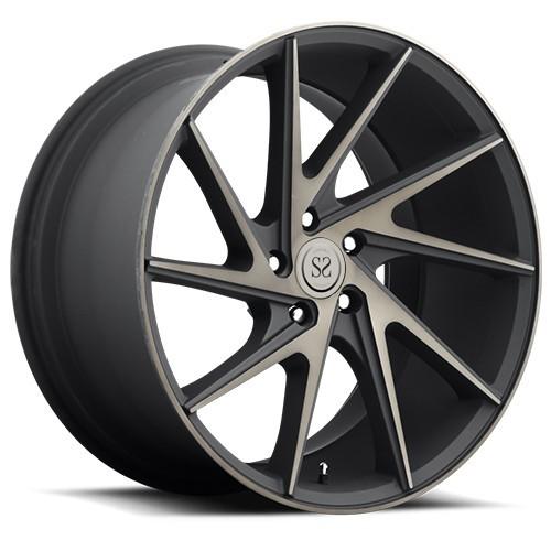 Buy cheap luxury car 22" 5x114.3 forged wheels aluminium alloy rims from wholesalers
