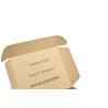 Buy cheap Kraft Corrugated Cardboard Thick 1.25mm Shipping Packaging Boxes from wholesalers