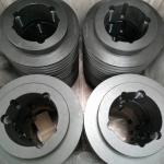 Large Cast Iron V Belt Pulley Wheel European Standard For Manufacturing Plant