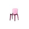 Buy cheap PC Resin Pink Acrylic Chair Modern ODM Multi Colored Dining Chair from wholesalers