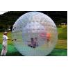 Buy cheap 3m diameter Custom inflatable transparent PVC Zorb Ball for outdoor sports from wholesalers