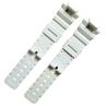 Buy cheap Tough Silicone Rubber Watch Strap Bands 25x16mm Sweatproof Comfortable Wear from wholesalers