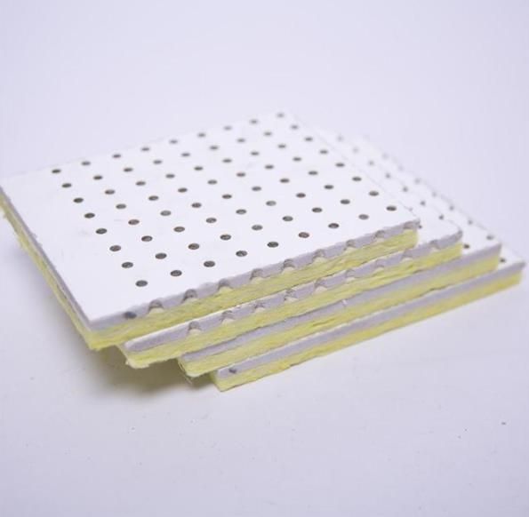 High Quality Black Decoration Fiberglass Ceiling Board