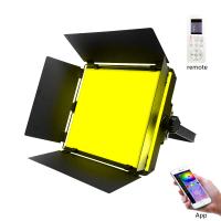 Buy cheap Pro RGBW Led Studio Video Light Filming Lighting Equipment Panel Light 14 Effects DMX Remote Control product