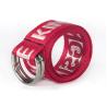 Buy cheap Zinc Alloy Buckle Nylon Canvas Belt Woven 3.8cm Double Ring from wholesalers