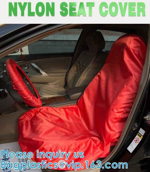 Buy cheap Reusable Cars Accessories, Nylon Car Seat Covers, Universal For Car Shops, Steering Wheel Cover Fabric from wholesalers