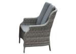 Lightweight 4 Seater Aluminum Rattan Outdoor Patio Dining Sets