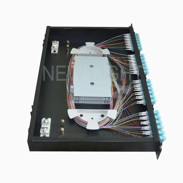 Buy cheap 12 24 48 96 Port Fiber Optic Distribution Frame / Fiber Optic Distribution Panel from wholesalers
