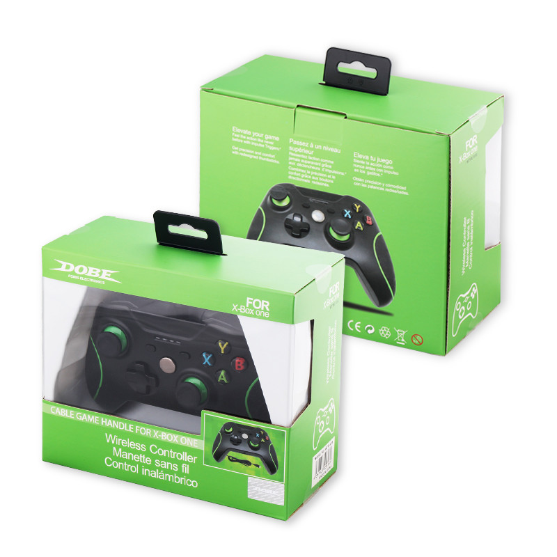 Cheap USB Wired Controller Gamepad for XBOX ONE and PC Black and white color