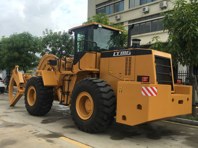 4x4 ATV Log Loader , 12 Ton Hydraulic Log Grapple Loader With Air Conditioner