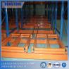 Buy cheap Fast Picking Process Push Back Racking System With Extended Lifespan from wholesalers