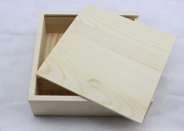 Buy cheap Nature Wood Gift Packaging Large Personalised Wooden Box For Winter Christmas from wholesalers