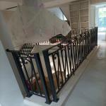 Customized Modern Aluminum Stair Handrail 3 Rail Outdoor Fence 316Lss