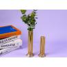 Buy cheap Home candle holder Nordic Romantic copper glass artifact decoration accessories flower vase from wholesalers