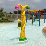 Fiberglass Material Water Park Splash Pad Small Toys Equipment